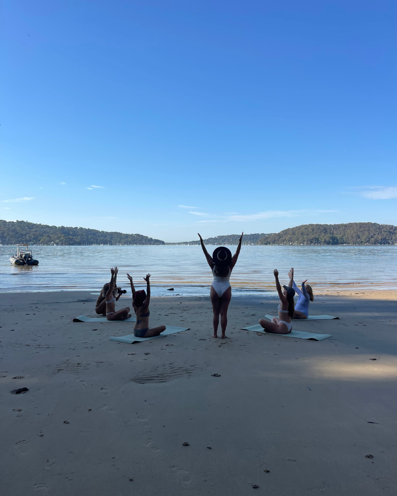 Northern Beaches Boating Northern Beaches Boating Beach Yoga Sunset 1 2025